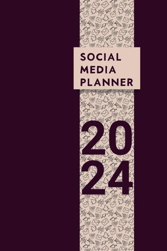 Agenda Social Media Planner | Guida Strategica Digital Marketing | Calendario Editoriale | Tracker Adv Sponsorizzate Mensile | Pianifica Ed Organizza ... e Monitora La Crescita Del Tuo Business