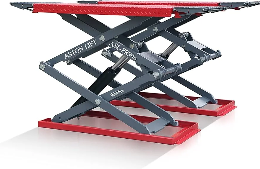 Load Capacity 9000 Pounds Brand Aston Item dimensions L x W x H 67 x 27 x 72 inches Style Scissor Manufacturer Aston Technologies Inc.